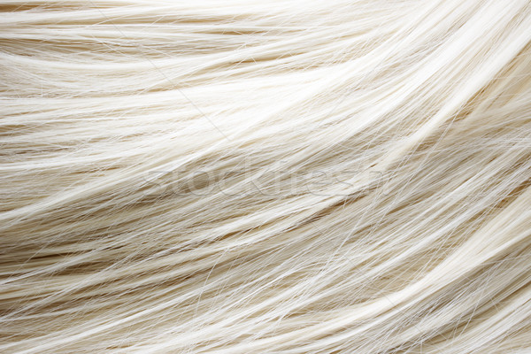 Szőke haj egészséges közelkép kép textúra haj Stock fotó © Melpomene