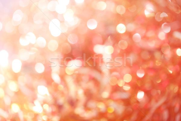 Red-Orange-Yellow Bokeh Lights Stock photo © Melpomene