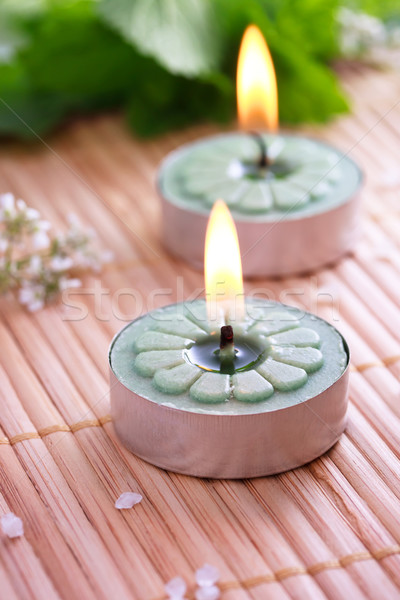 Stock photo: Spa Candles