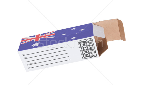 Concept of export - Product of Australia Stock photo © michaklootwijk