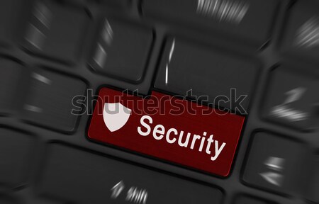 Pressing porn button on a computer keyboard Stock photo © michaklootwijk