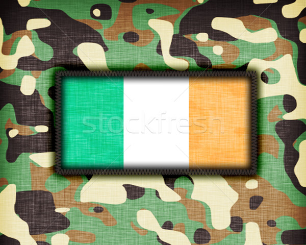 Amy camouflage uniform, Ireland Stock photo © michaklootwijk