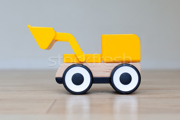 Simple wheel dozer toy Stock photo © michaklootwijk