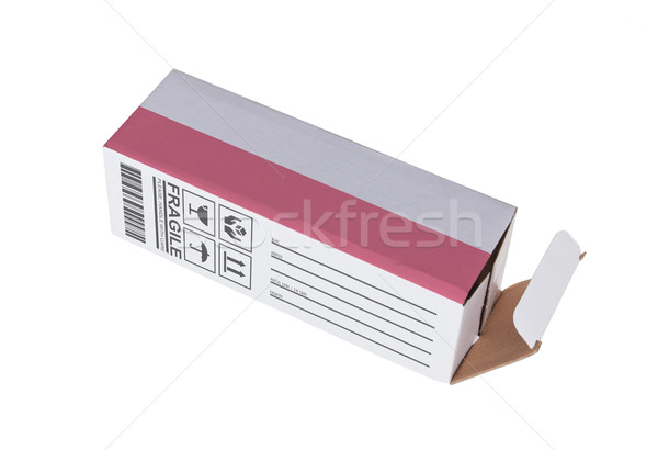 Exporter produit Pologne papier boîte [[stock_photo]] © michaklootwijk