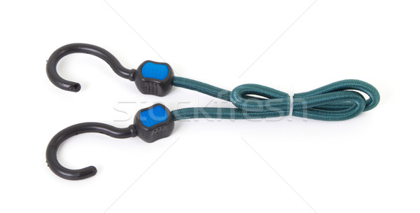 Preto gancho flexível corda branco negócio Foto stock © michaklootwijk
