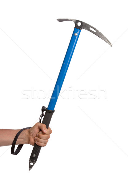 Stock photo: Well worn ice axe, life saving mountaineering tool