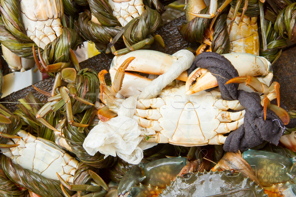 Crab for cunsumption on a Vietnamese market Stock photo © michaklootwijk