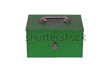 Green moneybox isolated Stock photo © michaklootwijk