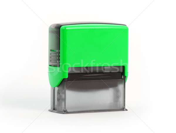 Stock photo: Plastic stamp isolated
