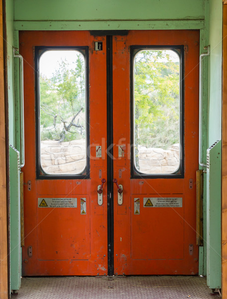 Old empty train carriage Stock photo © michaklootwijk