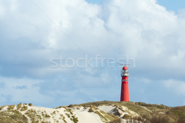Old lighthouse on Schiermonnikoog (Holland) Stock photo © michaklootwijk