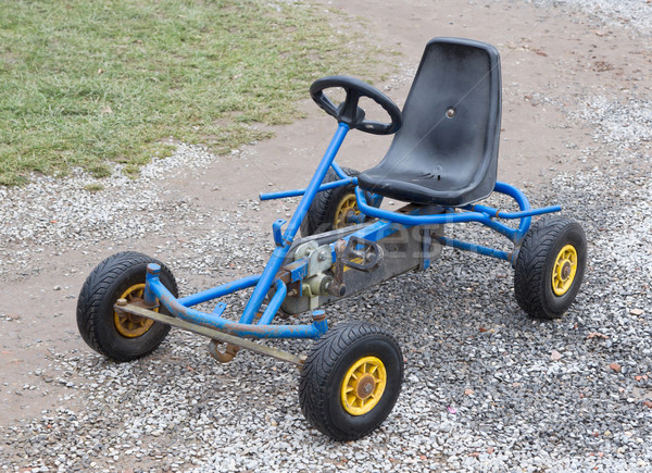 Dirty old go-kart Stock photo © michaklootwijk