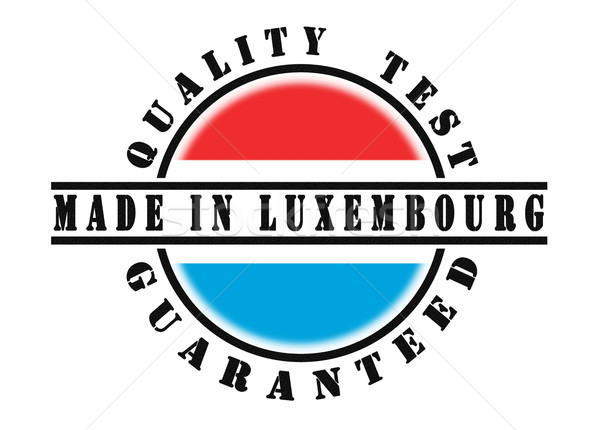 Quality test guaranteed stamp  Stock photo © michaklootwijk