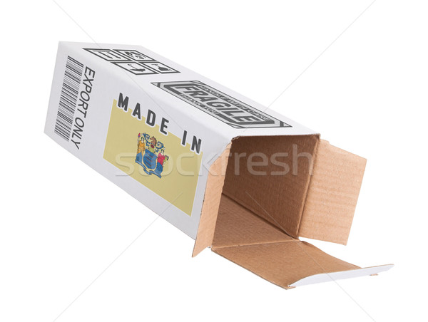 Concept of export - Product of New Jersey Stock photo © michaklootwijk