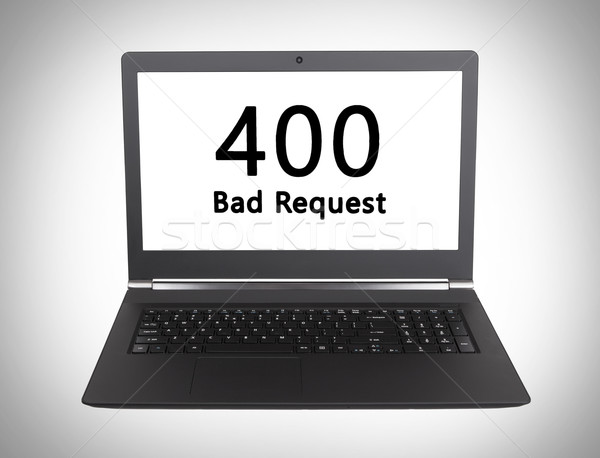 HTTP Status code - 400, Bad Request Stock photo © michaklootwijk