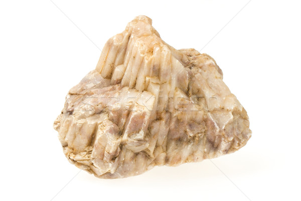 Granit pierre isolé blanche texture Rock Photo stock © michaklootwijk