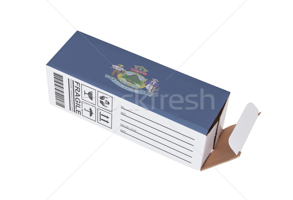 Concept of export - Product of Maine Stock photo © michaklootwijk