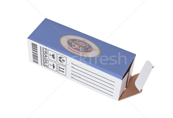 Concept of export - Product of Minnesota Stock photo © michaklootwijk
