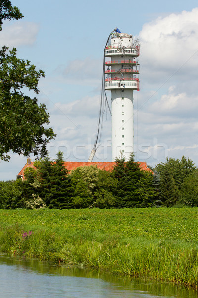 Radio Television Tower collapsed Stock photo © michaklootwijk