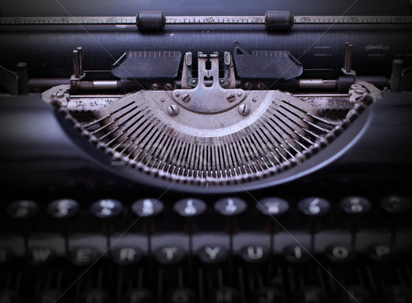 Sale vintage machine à écrire froid filtrer [[stock_photo]] © michaklootwijk