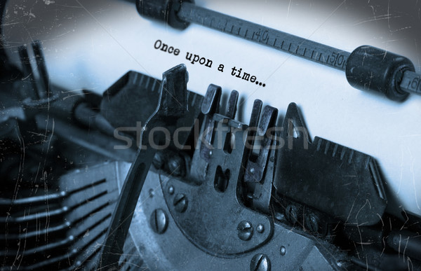 Vintage typewriter Stock photo © michaklootwijk