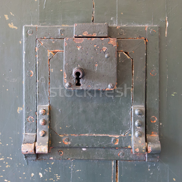 Very old prison door Stock photo © michaklootwijk