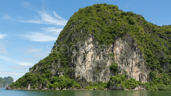 Caliza rocas Vietnam uno siete mundo Foto stock © michaklootwijk