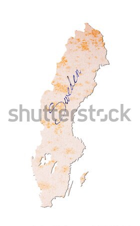 [[stock_photo]]: Vieux · papier · écriture · Argentine · bleu · encre · éducation