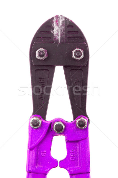 Stock photo: Close-up of a pair of boltcutters