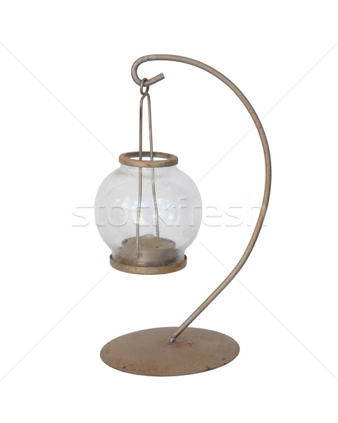 Glass lantern Stock photo © michaklootwijk