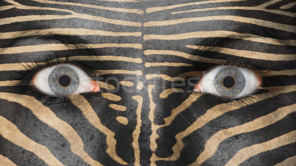 Women eye, close-up Stock photo © michaklootwijk