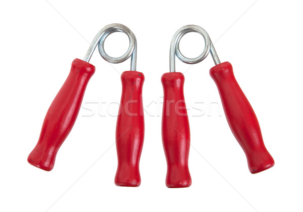 Hand grip equipment for exercise isolated Stock photo © michaklootwijk