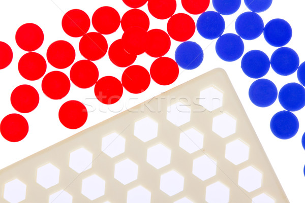 Bingo geïsoleerd witte textuur ontwerp teken Stockfoto © michaklootwijk