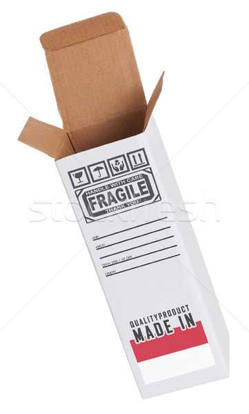 Concept of export - Product of Indonesia Stock photo © michaklootwijk