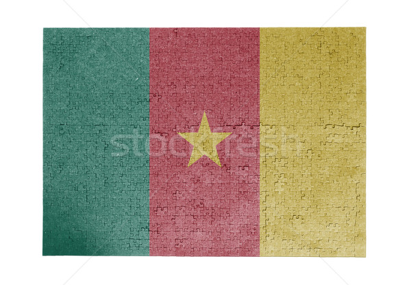 1000 pièces Cameroun pavillon [[stock_photo]] © michaklootwijk