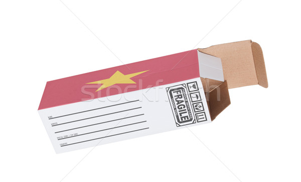 Exporter produit Viêt-Nam papier boîte [[stock_photo]] © michaklootwijk