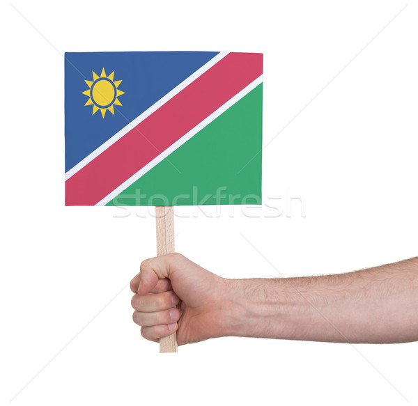 стороны небольшой карт флаг Намибия Сток-фото © michaklootwijk