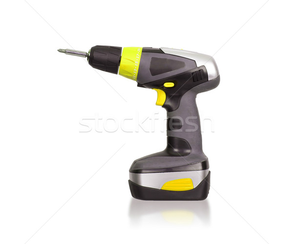 Cordless screwdriver or power drill Stock photo © michaklootwijk