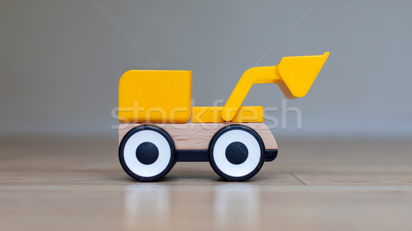Simple wheel dozer toy Stock photo © michaklootwijk