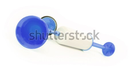 Manual air horn isolated Stock photo © michaklootwijk