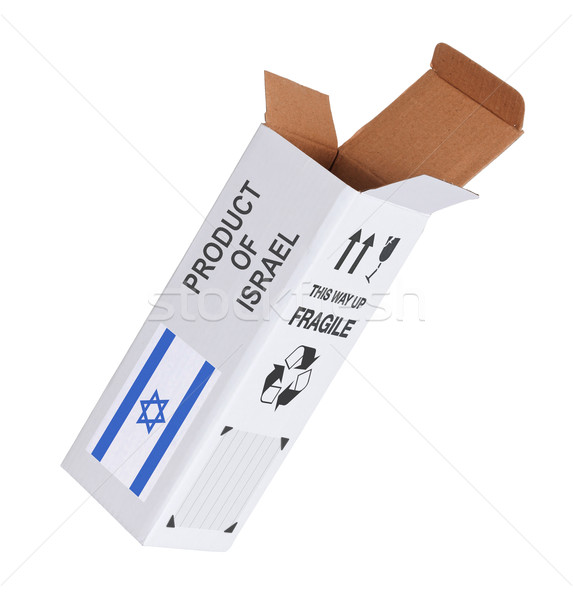 Concept of export - Product of Israel Stock photo © michaklootwijk