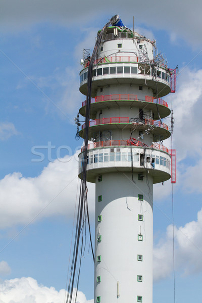 Radio Television Tower collapsed Stock photo © michaklootwijk