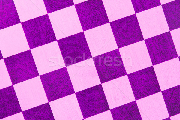古い 木製 チェスボード 孤立した クローズアップ 紫色 ストックフォト © michaklootwijk