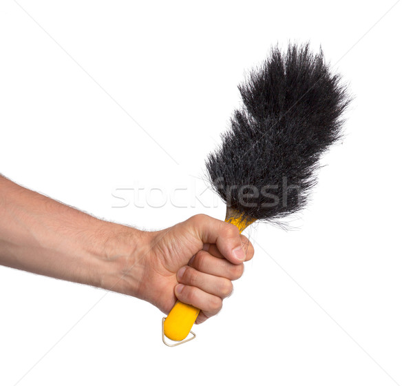 Hand brush isolated Stock photo © michaklootwijk