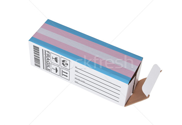 Concept of export - Product of Trans Pride Stock photo © michaklootwijk