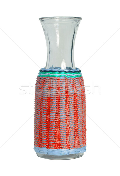 Unique glass vase, isolated Stock photo © michaklootwijk