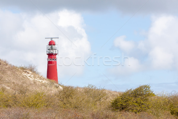 Old lighthouse on Schiermonnikoog (Holland) Stock photo © michaklootwijk