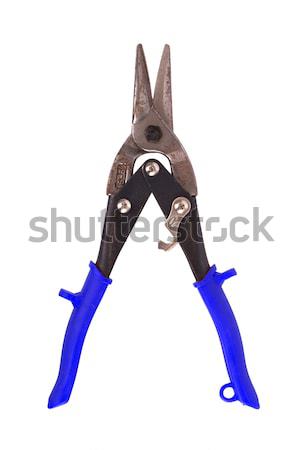 Heavy duty scissors isolated on white background Stock photo © michaklootwijk