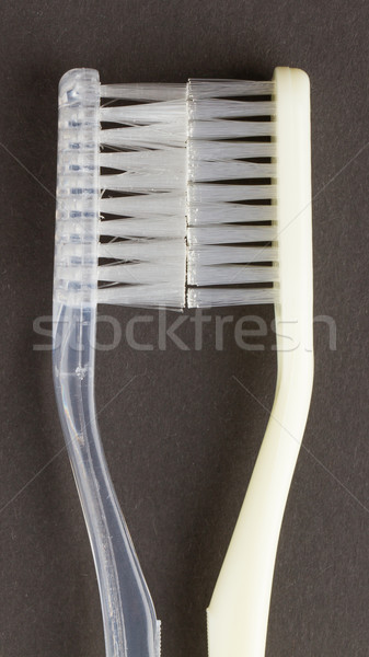 Two white toothbrushes isolated Stock photo © michaklootwijk
