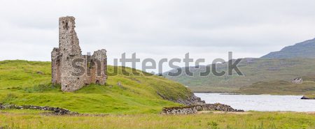 Ruins of an old castle Stock photo © michaklootwijk